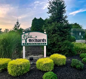 The Orchards Main Entrance - Harvest Rd